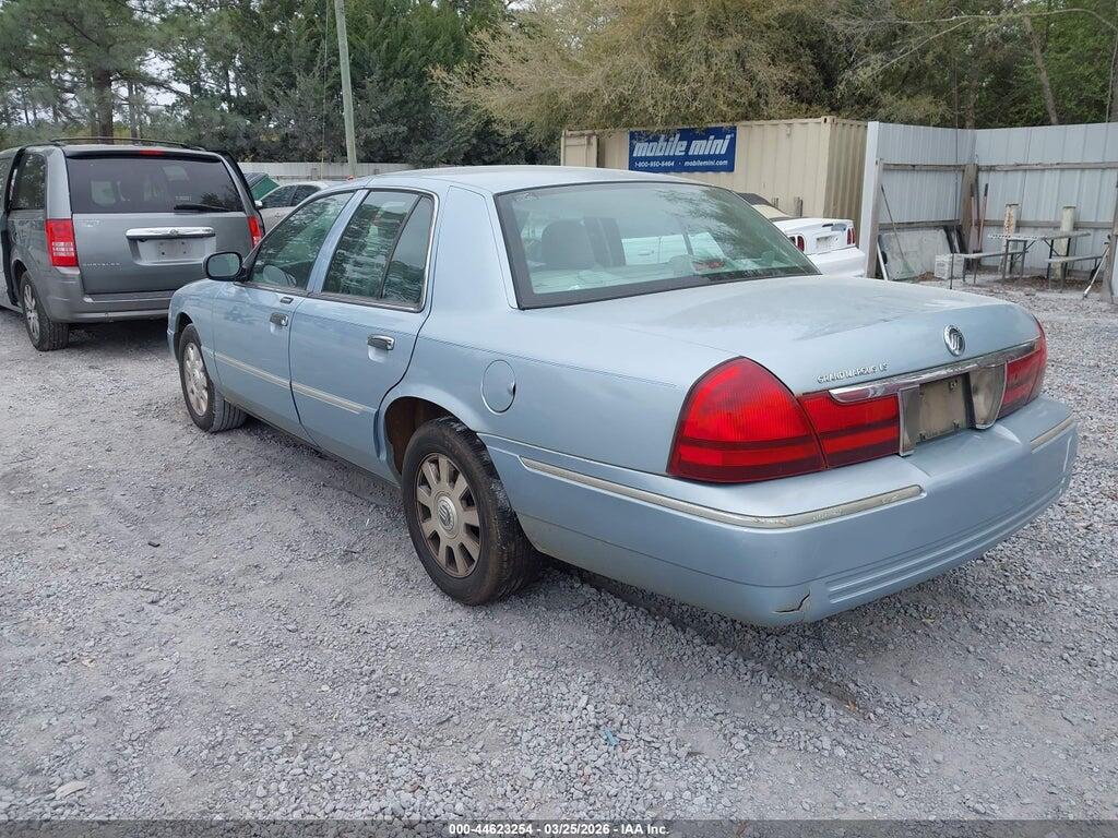 2MEFM75W55X643973 2005 MERCURY GRAND MARQUIS photo no. 3