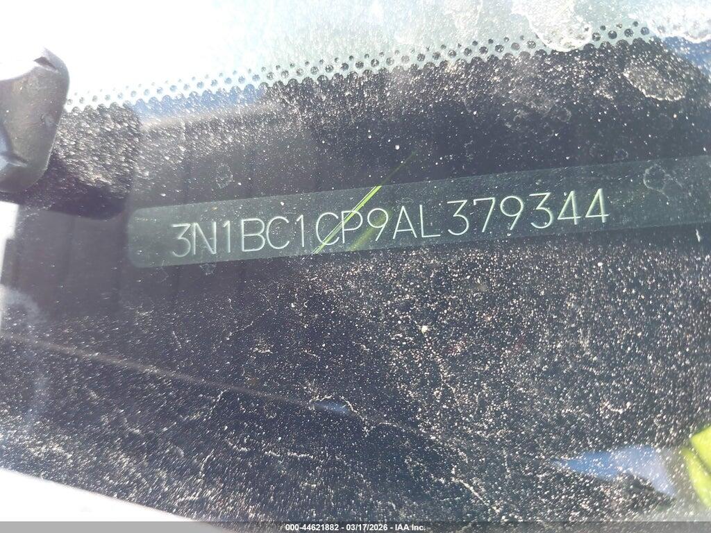 3N1BC1CP9AL379344 2010 NISSAN VERSA photo no. 9