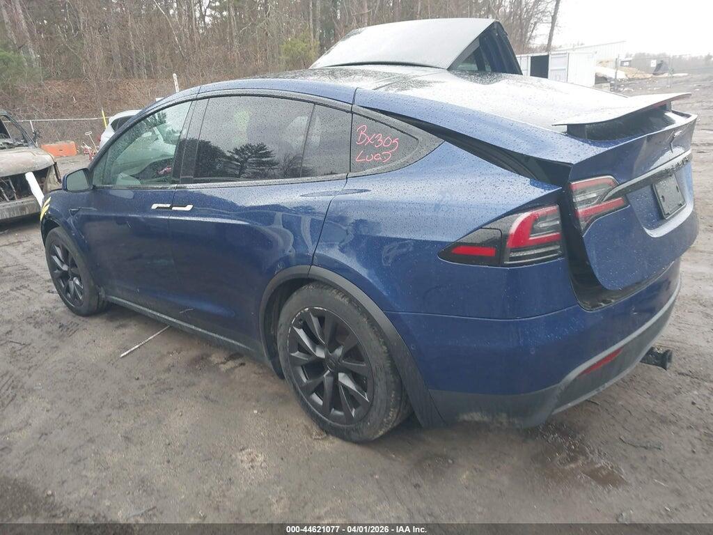 7SAXCDE50NF346305 2022 TESLA MODEL X photo no. 3