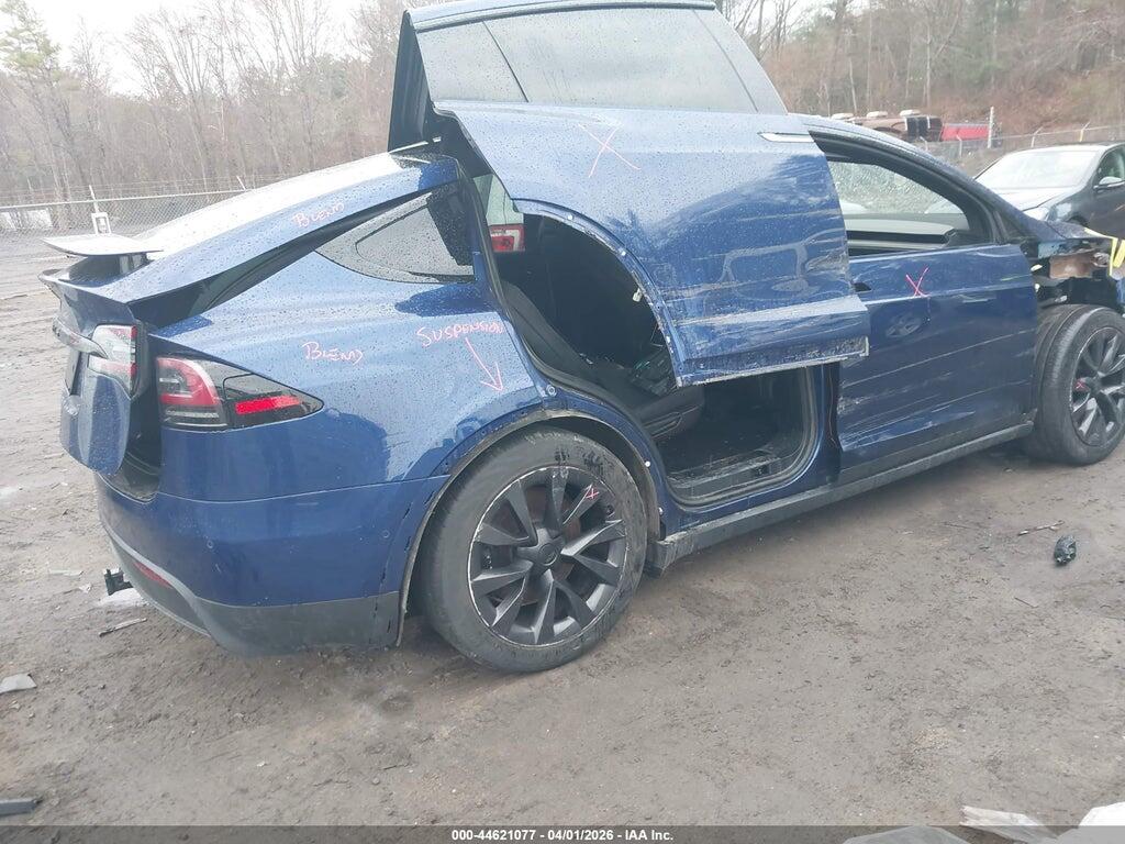 7SAXCDE50NF346305 2022 TESLA MODEL X photo no. 4