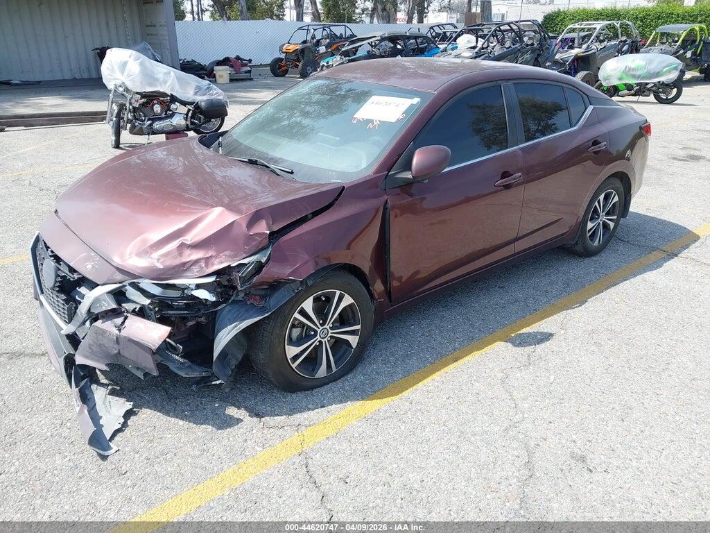 3N1AB8CV2NY212239 2022 NISSAN SENTRA photo no. 2