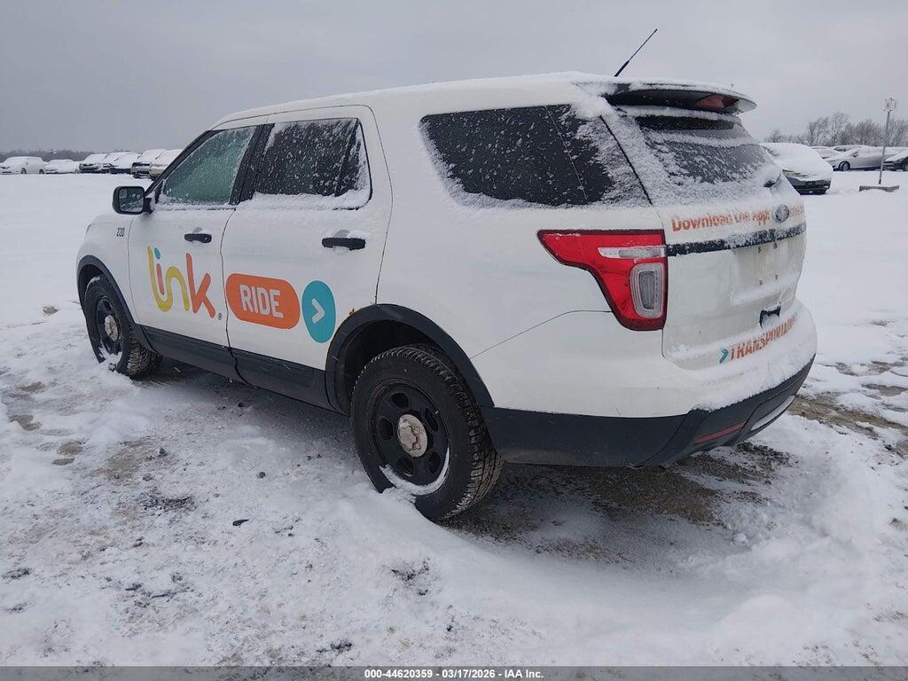 1FM5K8AR0DGA38509 2013 FORD UTILITY POLICE INTERCEPTOR photo no. 3