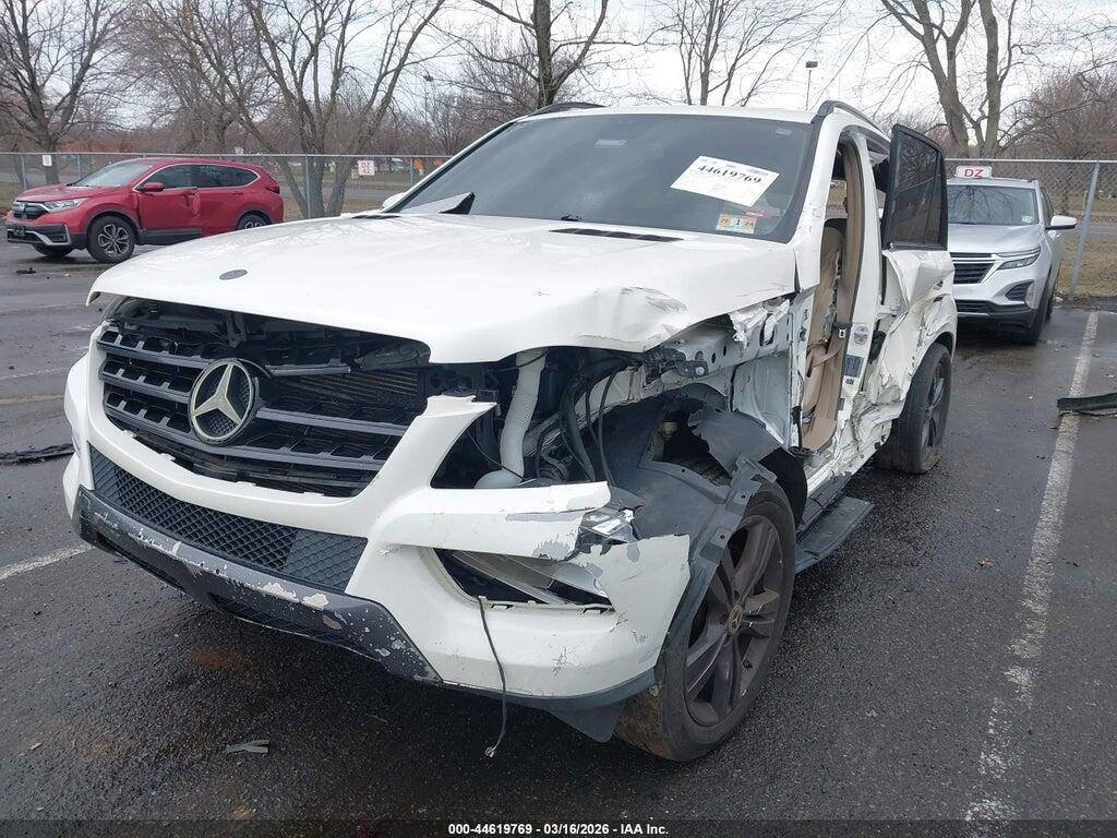4JGDA5HB7CA067822 2012 MERCEDES-BENZ ML 350 photo no. 2