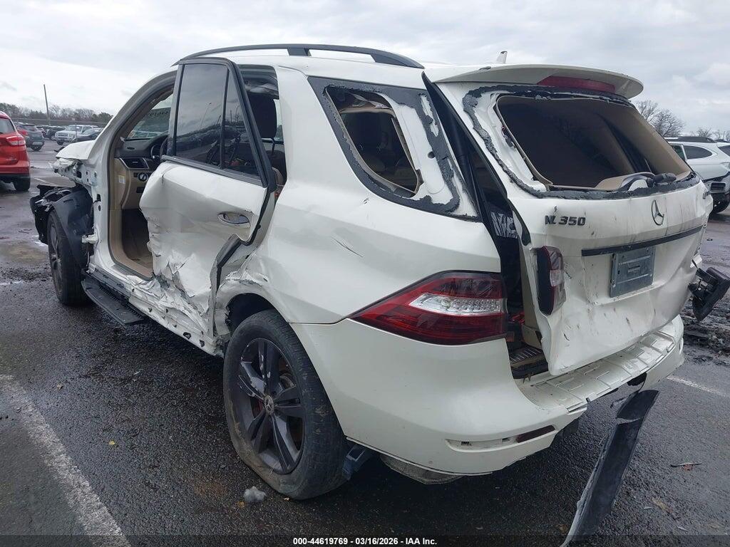 4JGDA5HB7CA067822 2012 MERCEDES-BENZ ML 350 photo no. 3