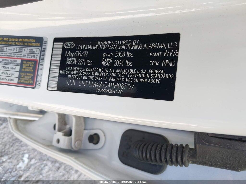 5NPLM4AG4PH087127 2023 HYUNDAI ELANTRA photo no. 9