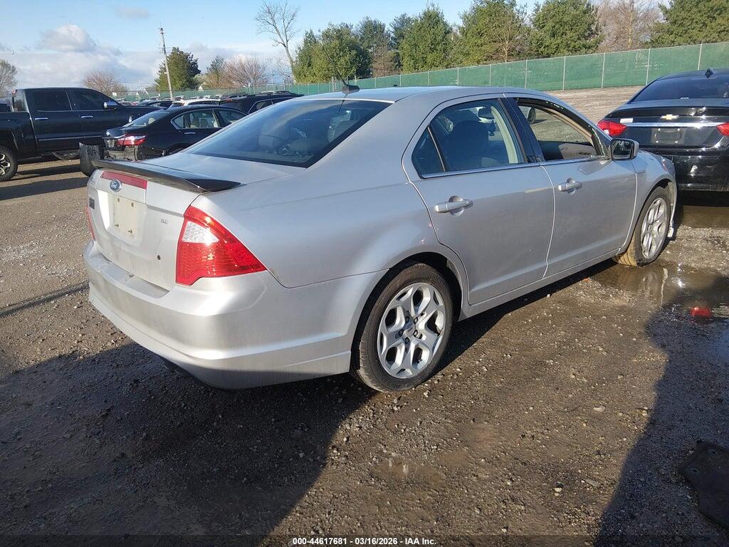 3FAHP0HA5BR147922 2011 FORD FUSION photo no. 4