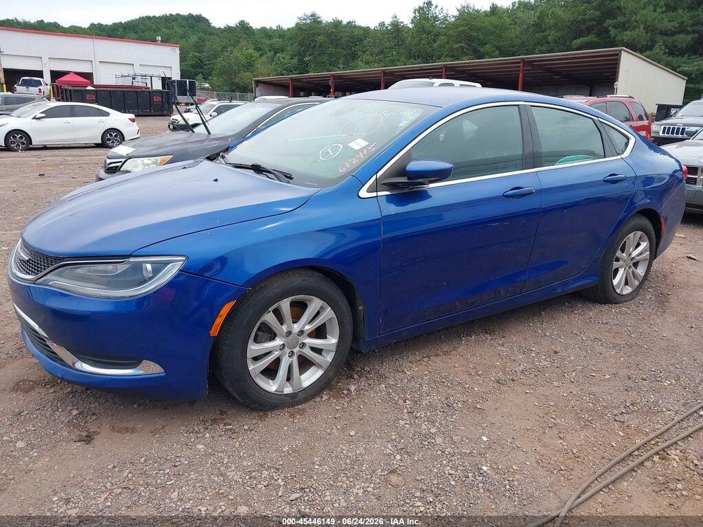 1C3CCCAB0FN612415 2015 CHRYSLER 200 photo no. 2