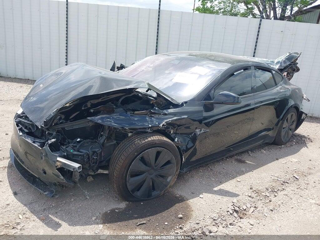 5YJSA1E60NF472071 2022 TESLA MODEL S photo no. 2