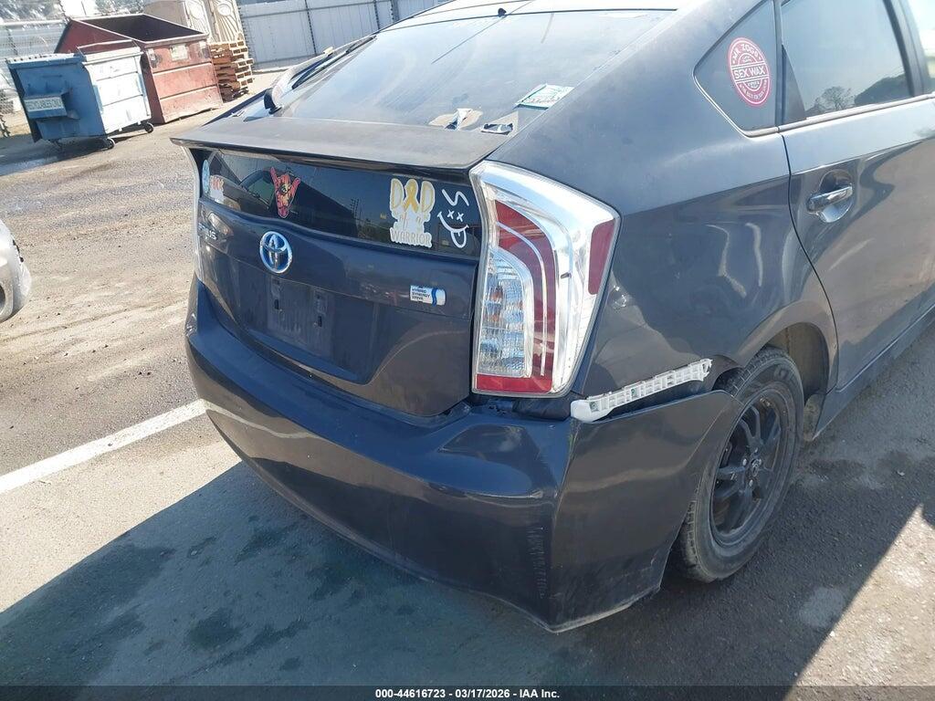 JTDKN3DUXC1580378 2012 TOYOTA PRIUS photo no. 6