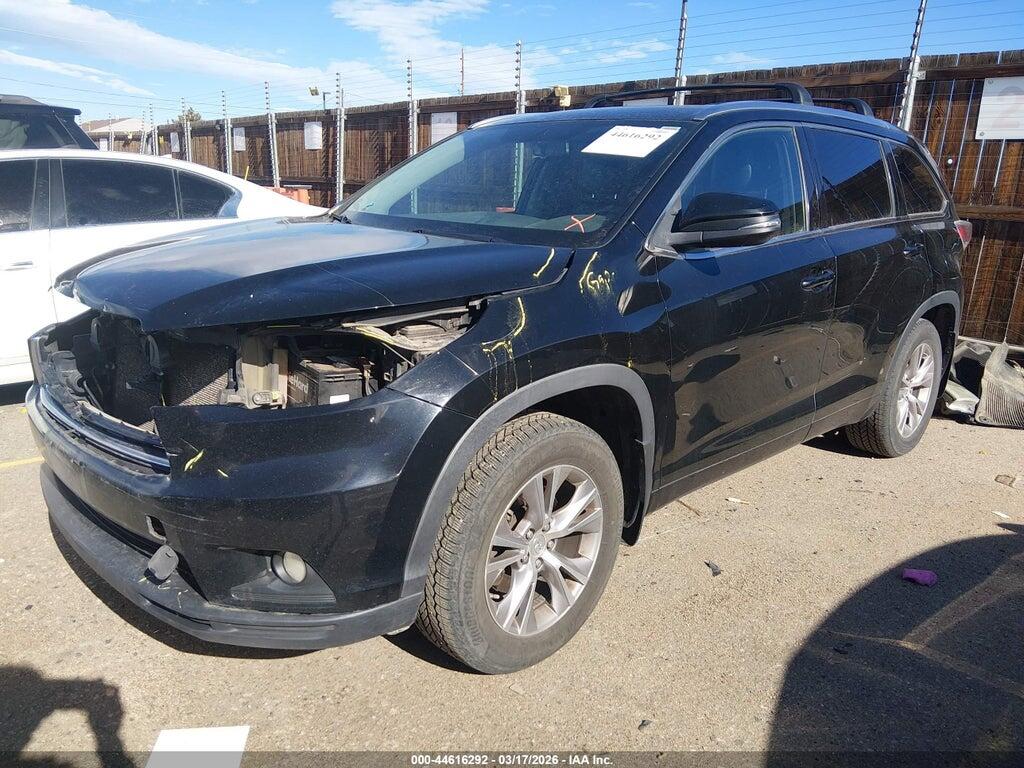 5TDJKRFH0FS098260 2015 TOYOTA HIGHLANDER photo no. 2