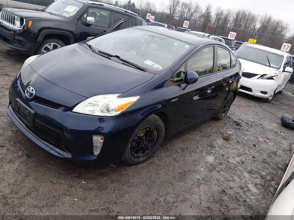 JTDKN3DU9E0364448 2014 TOYOTA PRIUS photo no. 2