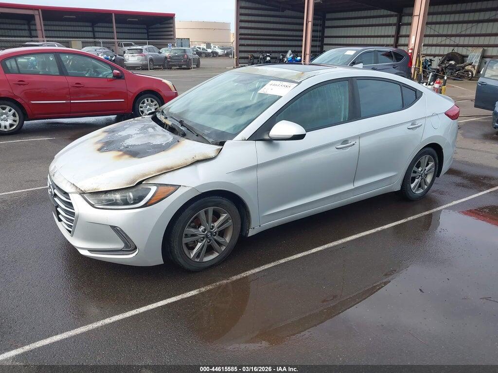 5NPD84LF6HH160500 2017 HYUNDAI ELANTRA photo no. 2