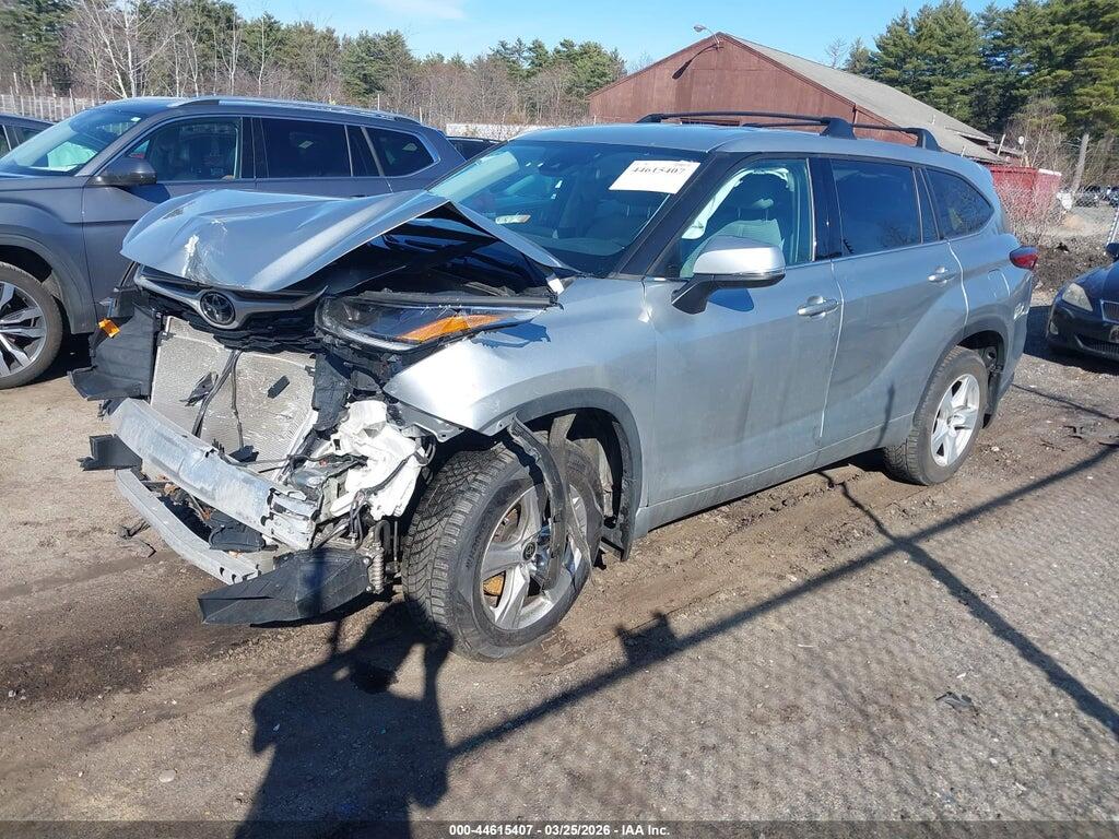 5TDBZRBH2MS155304 2021 TOYOTA HIGHLANDER photo no. 2