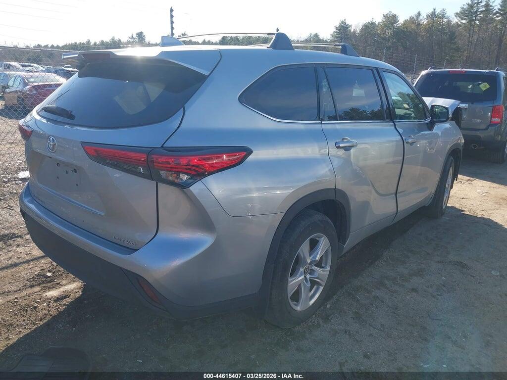 5TDBZRBH2MS155304 2021 TOYOTA HIGHLANDER photo no. 4