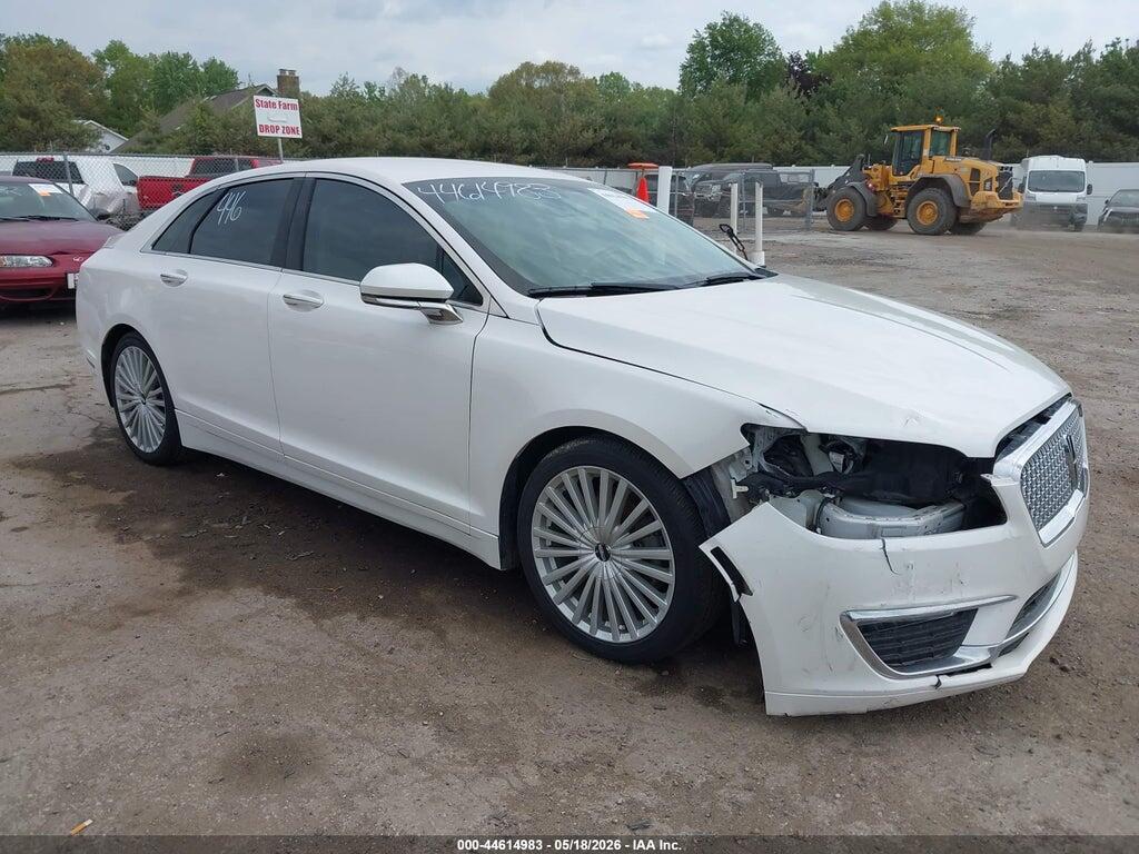 3LN6L5MUXHR600933 2017 LINCOLN MKZ HYBRID photo no. 1