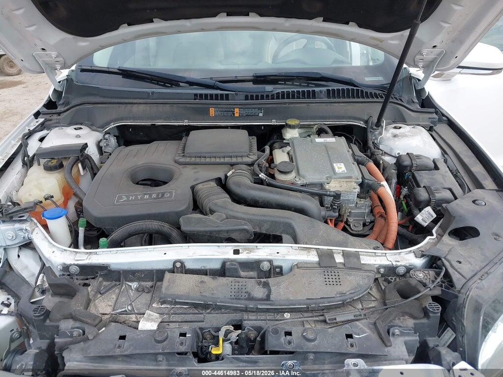 3LN6L5MUXHR600933 2017 LINCOLN MKZ HYBRID photo no. 10