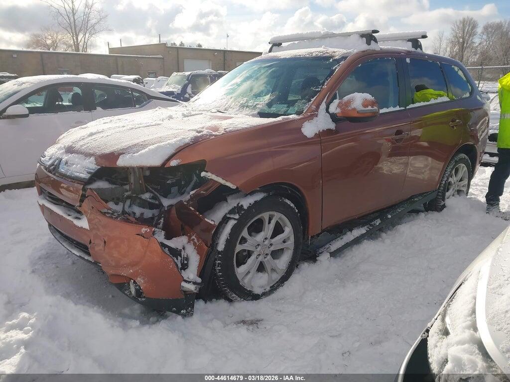 JA4AZ3A34EZ006062 2014 MITSUBISHI OUTLANDER photo no. 2