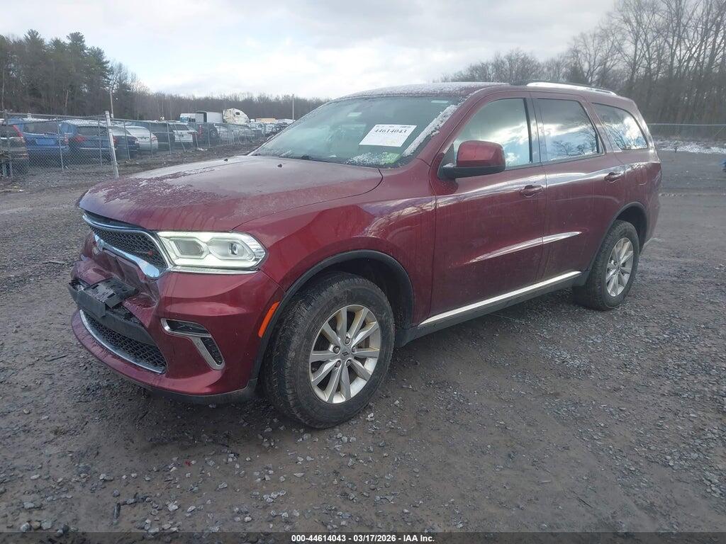 1C4RDJAG4NC160157 2022 DODGE DURANGO photo no. 2