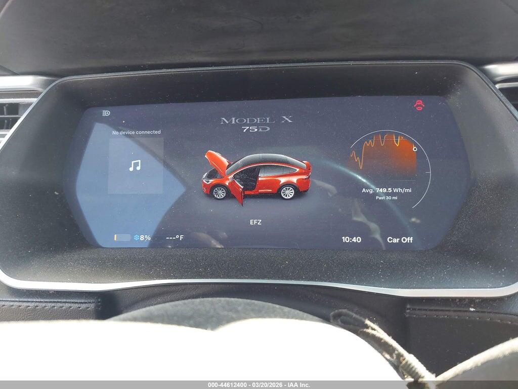 5YJXCBE20GF013287 2016 TESLA MODEL X photo no. 7