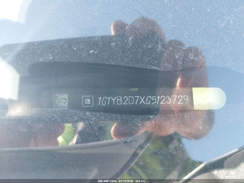 1G1YB2D7XG5123729 2016 CHEVROLET CORVETTE photo no. 9