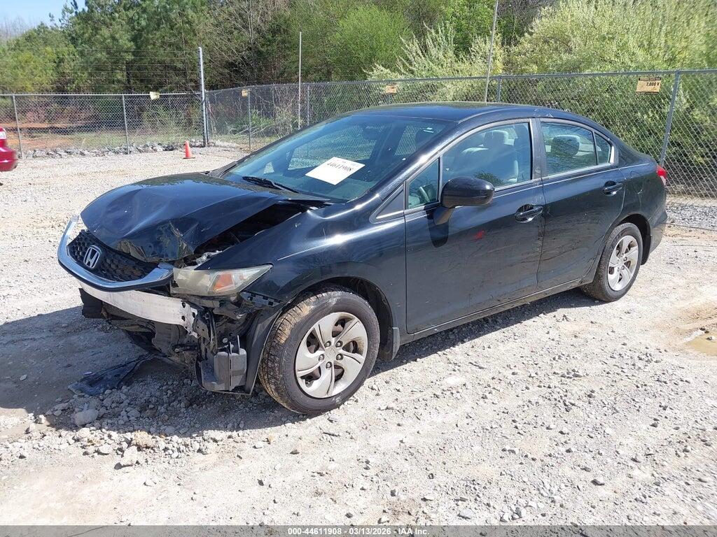 19XFB2F52FE001380 2015 HONDA CIVIC photo no. 2