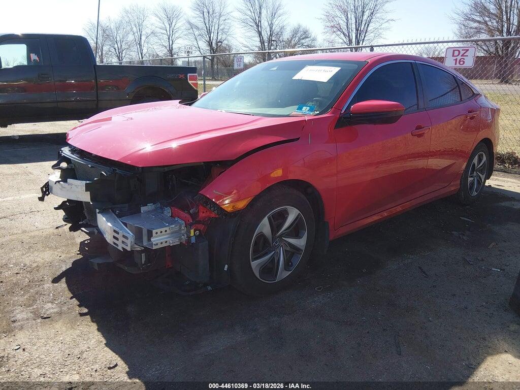 2HGFC2F66KH592514 2019 HONDA CIVIC photo no. 2