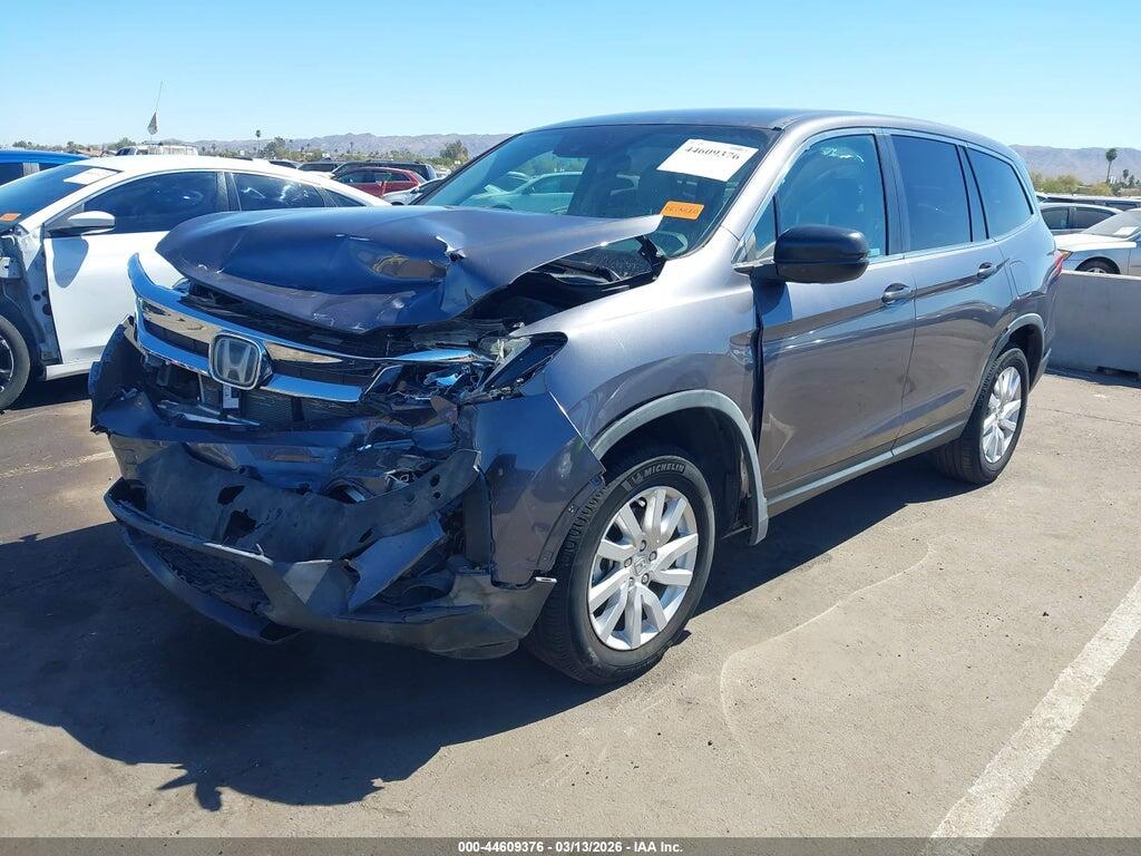 5FNYF5H16MB005223 2021 HONDA PILOT photo no. 2