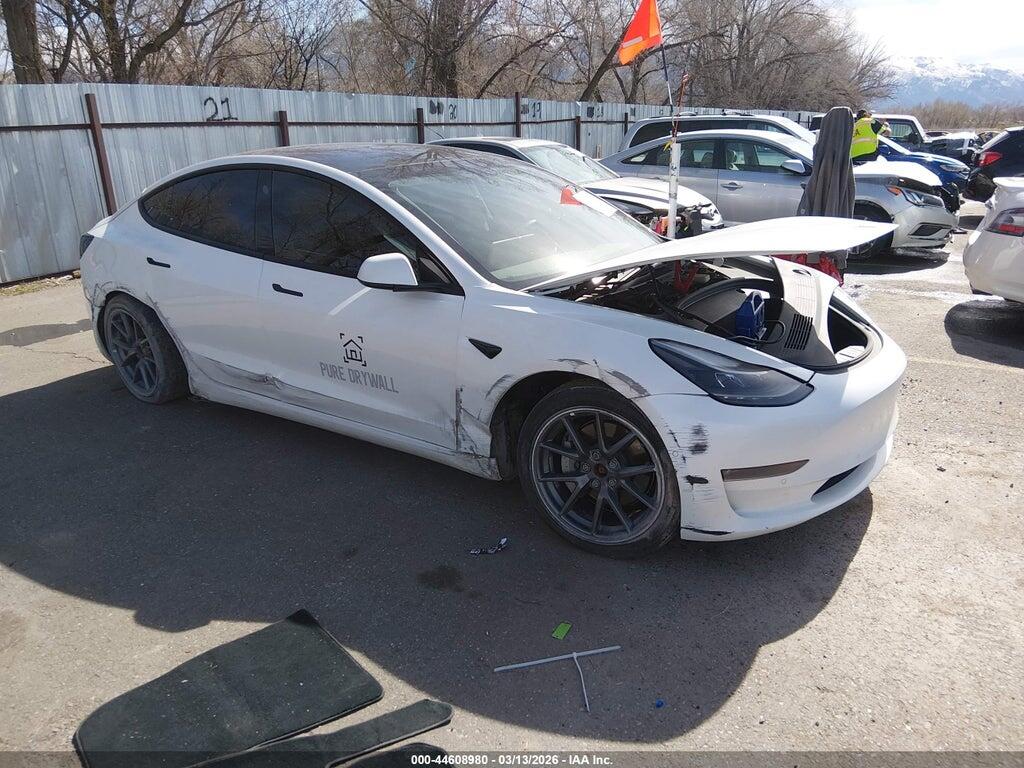 5YJ3E1EB3NF257659 2022 TESLA MODEL 3 photo no. 1
