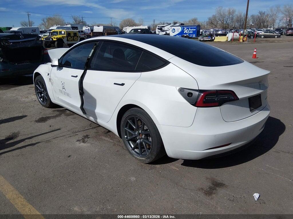 5YJ3E1EB3NF257659 2022 TESLA MODEL 3 photo no. 3