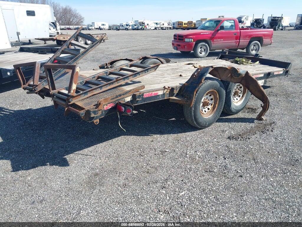 52WBB1825AR000004 2010 RED OAK 18' EQUIPMENT TRAILER photo no. 4