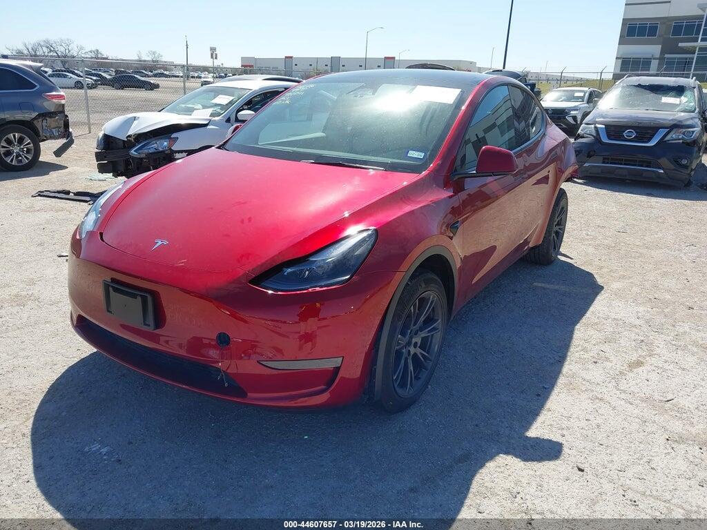 7SAYGDEE8SA364505 2025 TESLA MODEL Y photo no. 2
