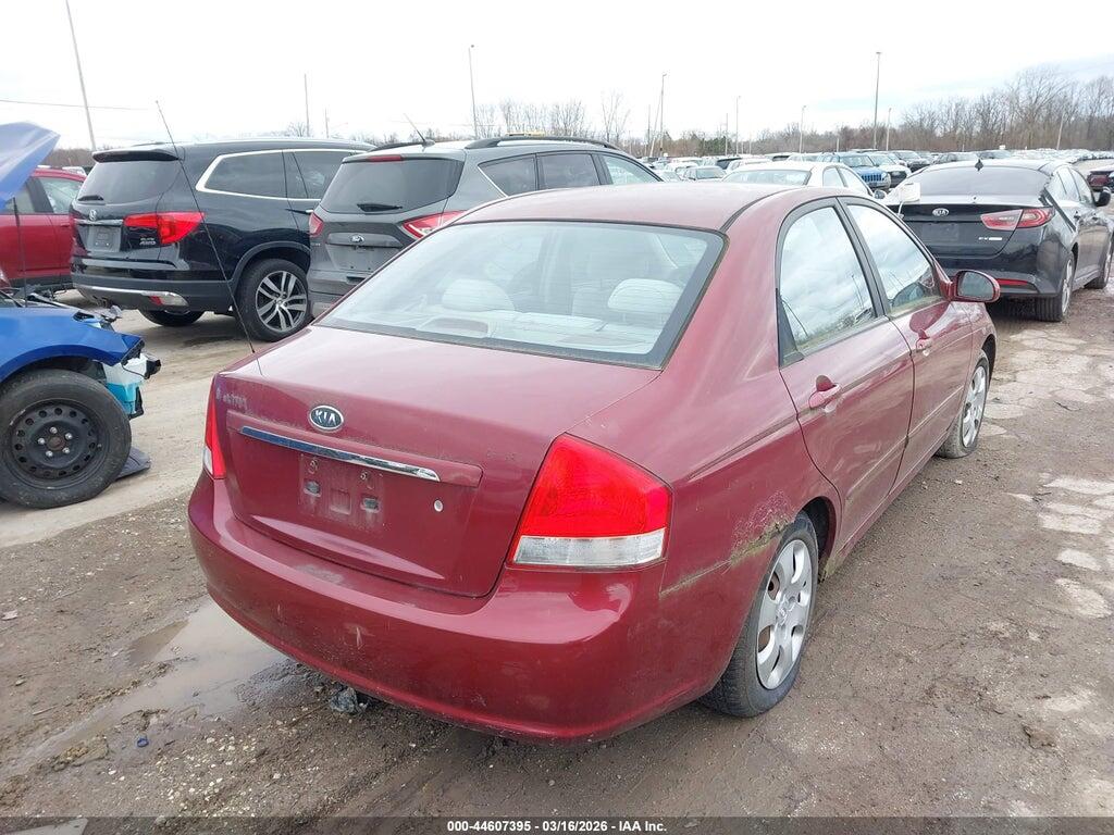 KNAFE121575400234 2007 KIA SPECTRA photo no. 4