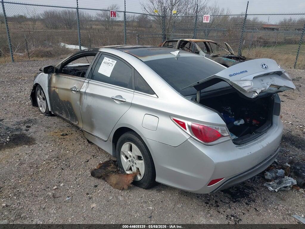 KMHEC4A43CA055445 2012 HYUNDAI SONATA HYBRID photo no. 3