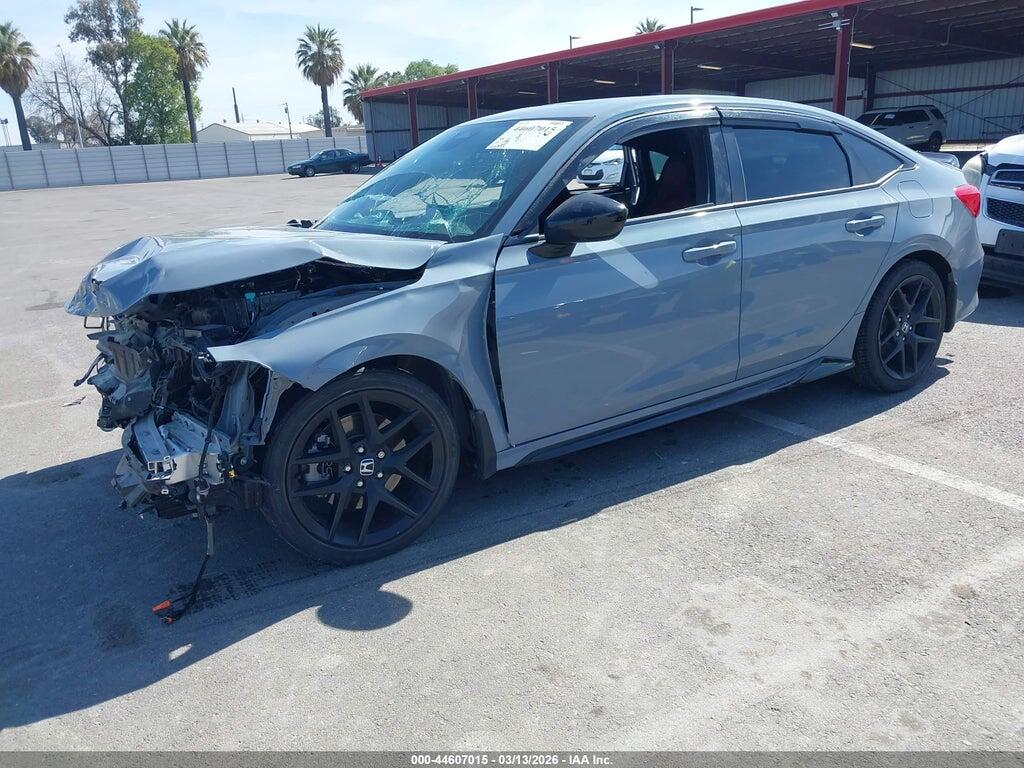 2HGFE1E58NH474823 2022 HONDA CIVIC SI photo no. 2