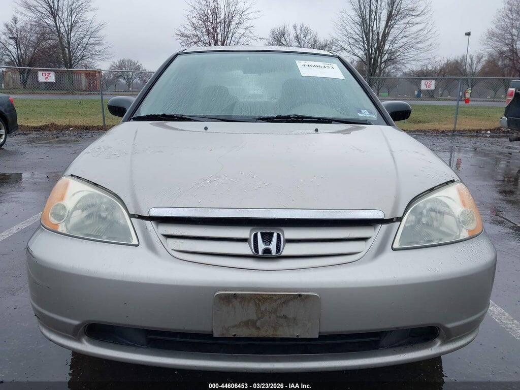 2HGES16511H525060 2001 HONDA CIVIC photo no. 6