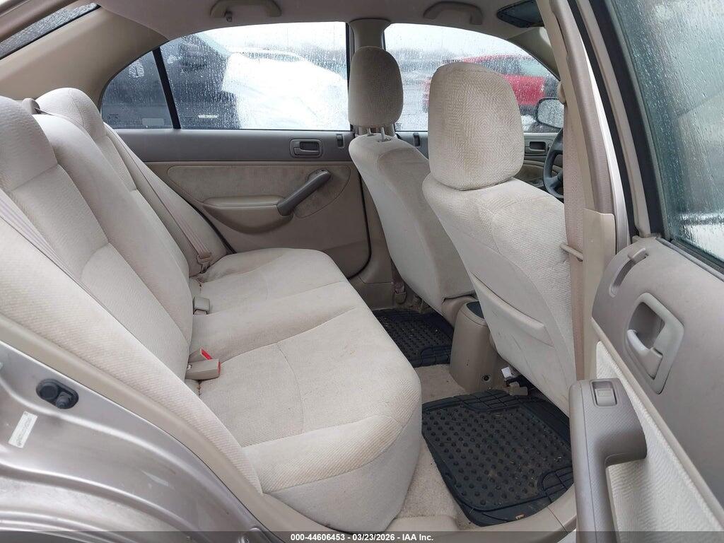 2HGES16511H525060 2001 HONDA CIVIC photo no. 8
