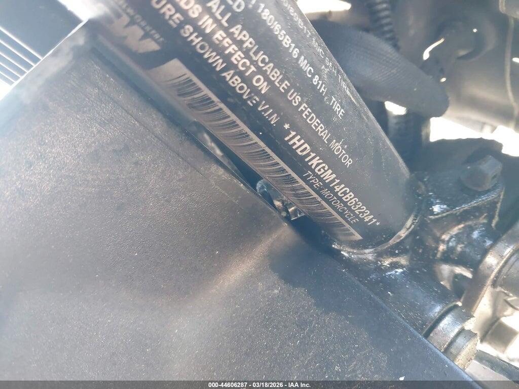 1HD1KGM14CB632341 2012 HARLEY-DAVIDSON FLTRU photo no. 10