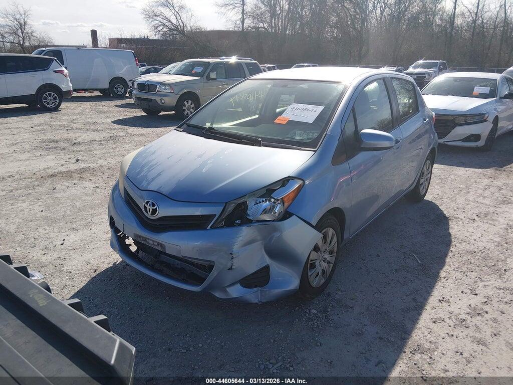 JTDKTUD30DD551412 2013 TOYOTA YARIS photo no. 2