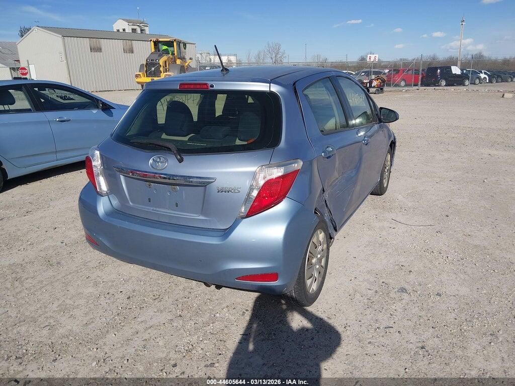JTDKTUD30DD551412 2013 TOYOTA YARIS photo no. 4