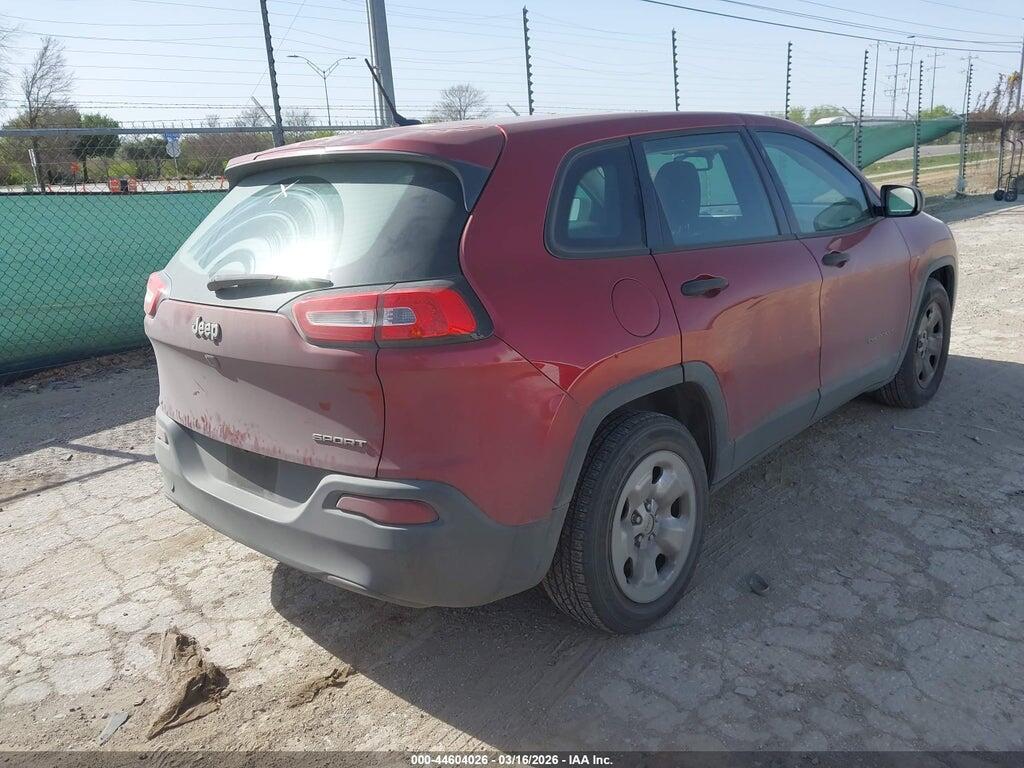 1C4PJLAB5EW204259 2014 JEEP CHEROKEE photo no. 4