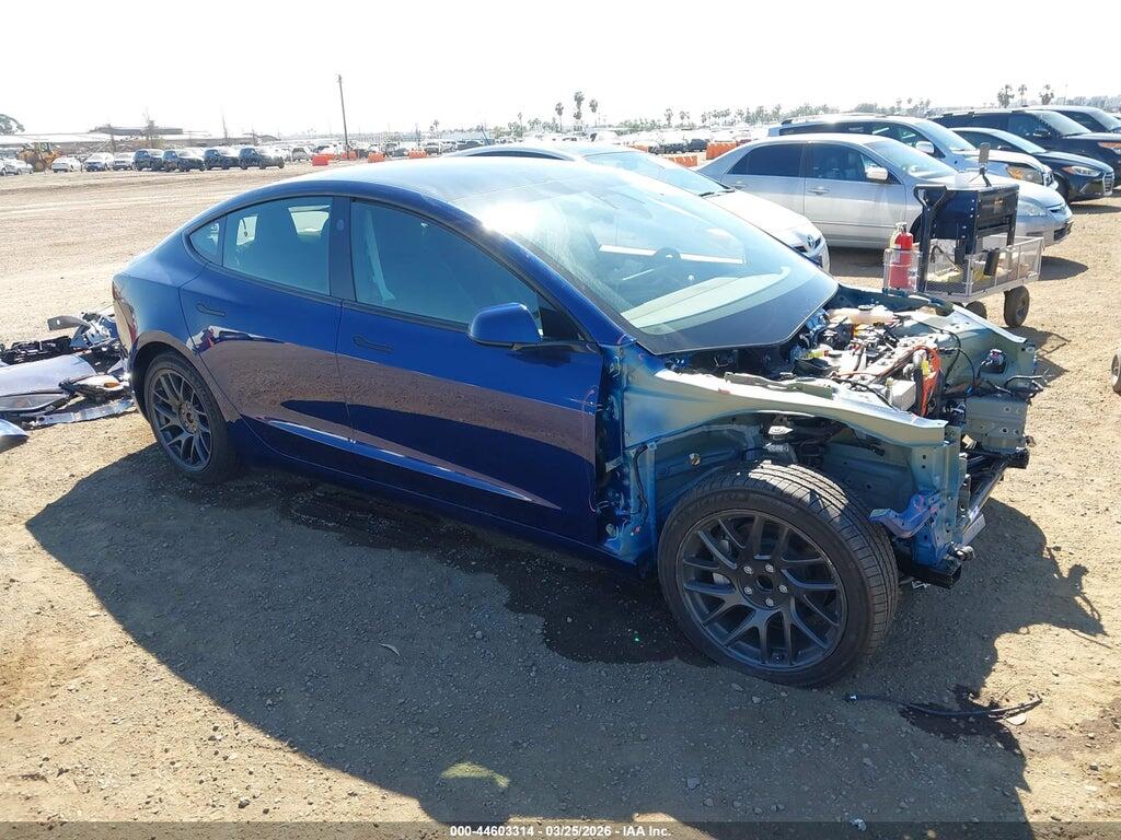 5YJ3E1EA3TF118944 2026 TESLA MODEL 3 photo no. 1