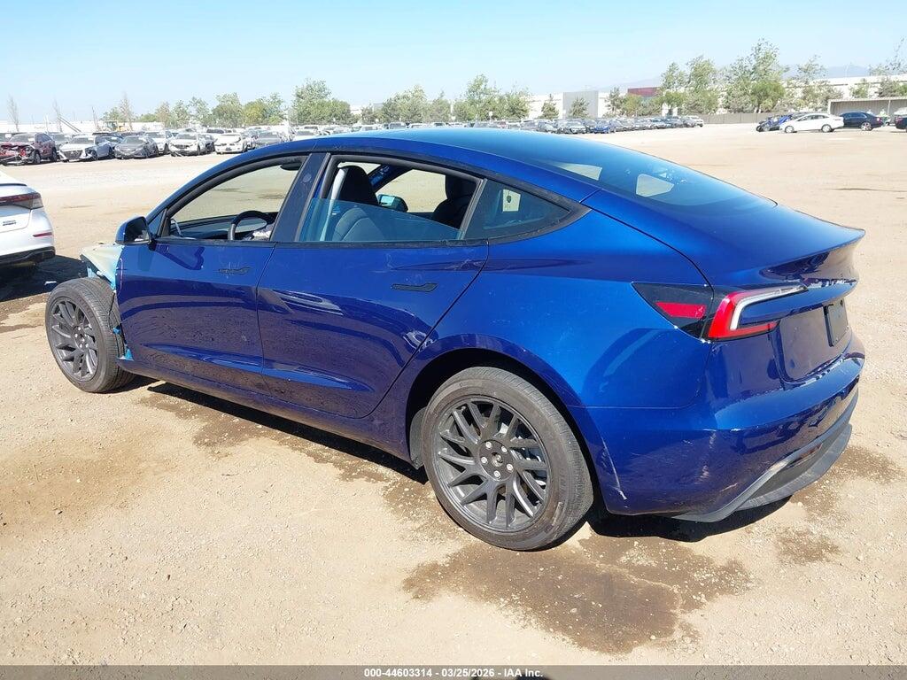 5YJ3E1EA3TF118944 2026 TESLA MODEL 3 photo no. 3