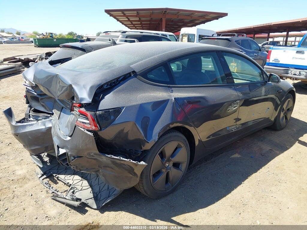 5YJ3E1EA1PF403809 2023 TESLA MODEL 3 photo no. 4