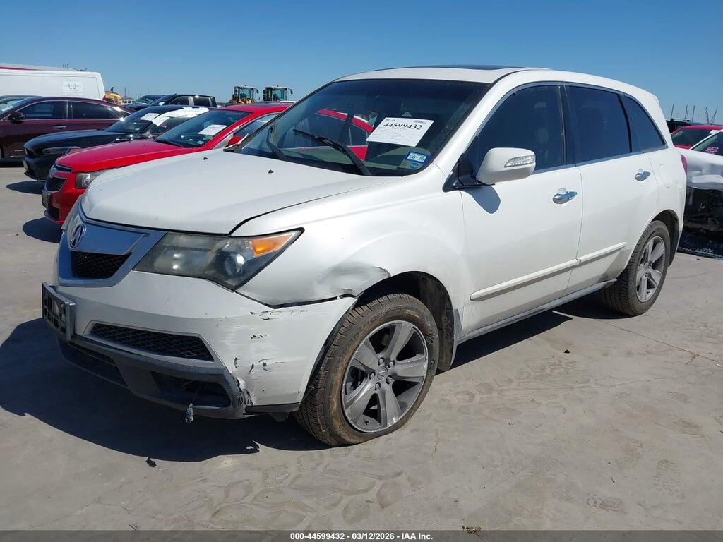 2HNYD2H27BH516759 2011 ACURA MDX photo no. 2