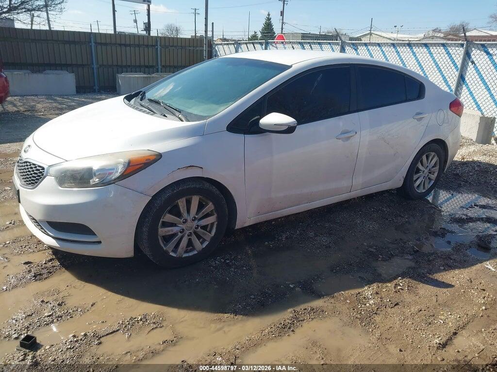KNAFX4A68G5553585 2016 KIA FORTE photo no. 2