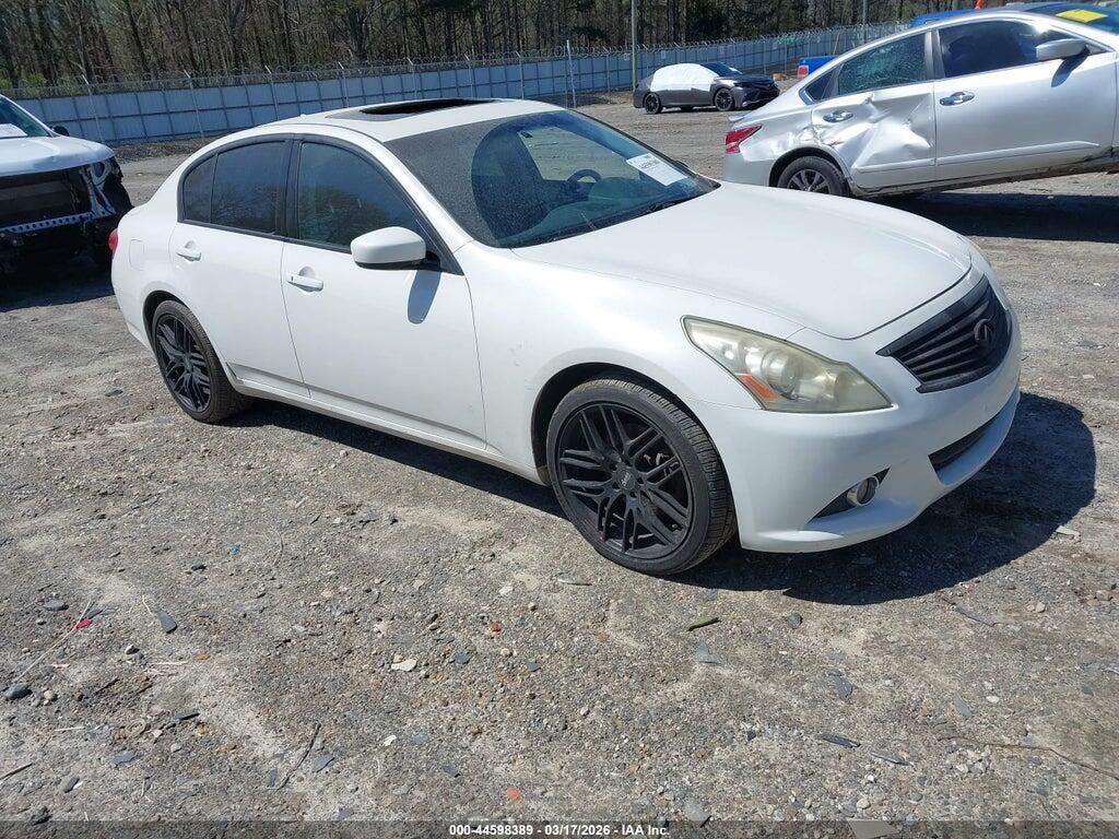 JN1CV6AR1CM676410 2012 INFINITI G37X photo no. 1