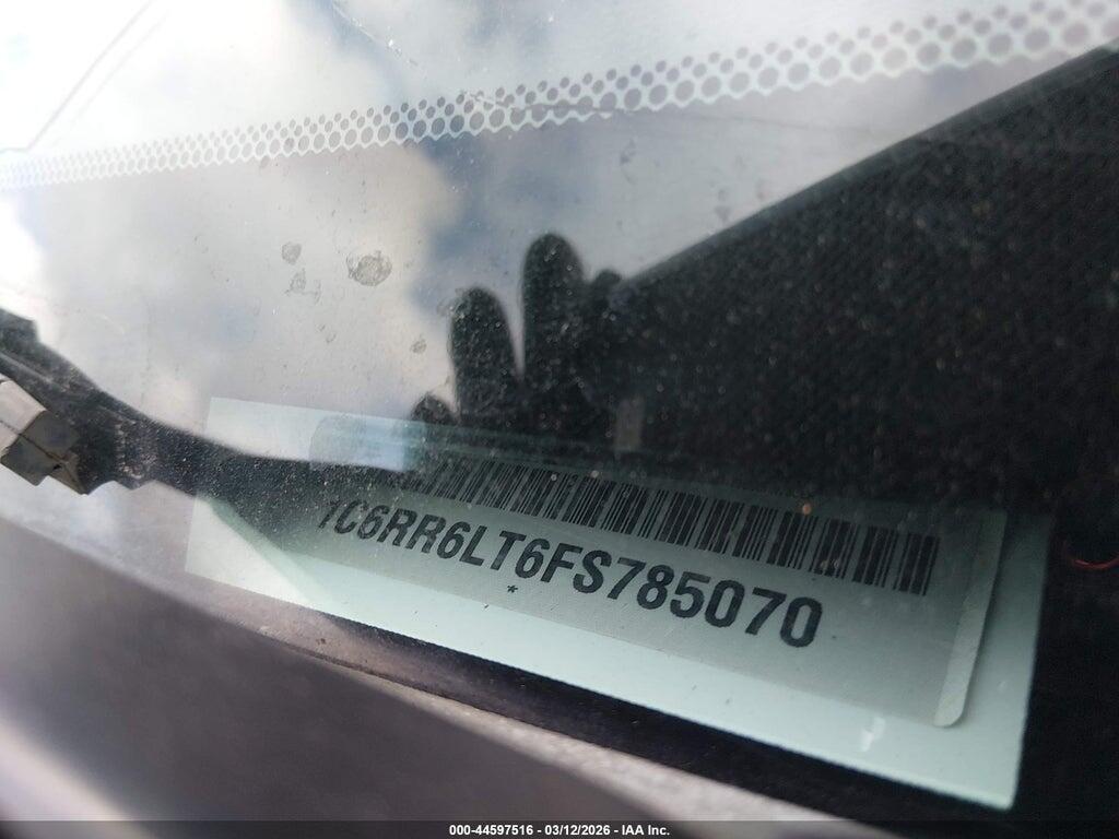 1C6RR6LT6FS785070 2015 RAM 1500 photo no. 9