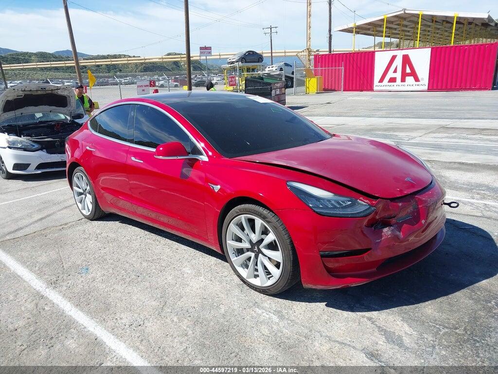 5YJ3E1EA5KF301129 2019 TESLA MODEL 3 photo no. 1