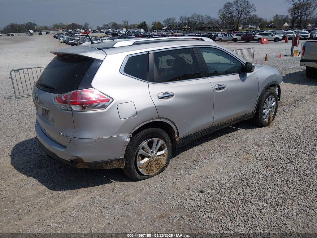 KNMAT2MV4GP700182 2016 NISSAN ROGUE photo no. 4