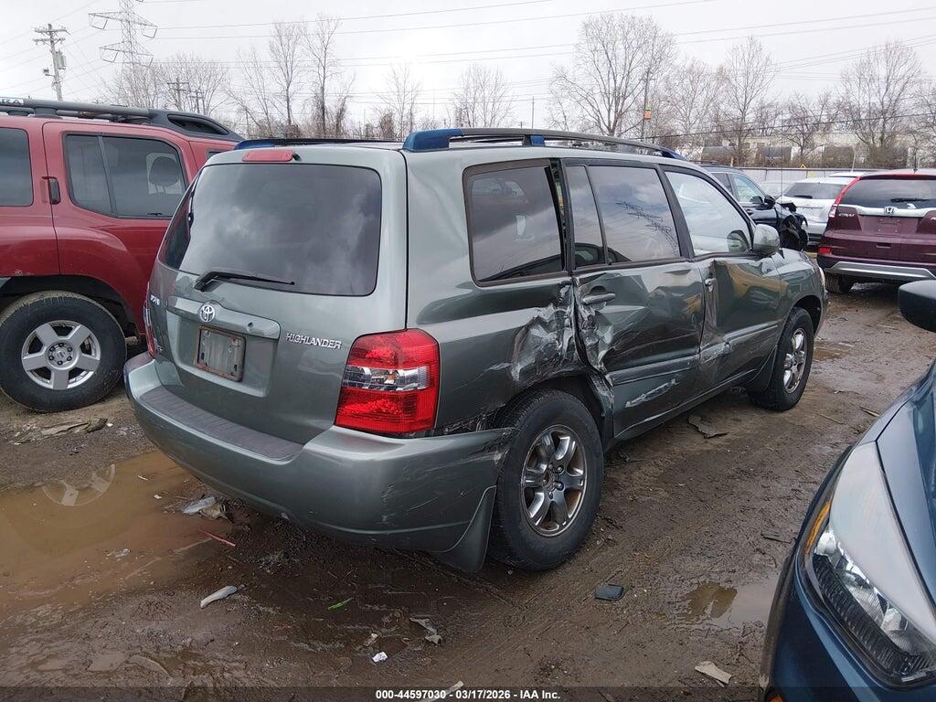 JTEDP21A960103826 2006 TOYOTA HIGHLANDER photo no. 4
